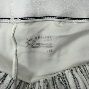 OFFLINE by Aerie NWT Oxford Pleated Tennis Skirt Striped‎ Athleisure Size Large thumbnail 8