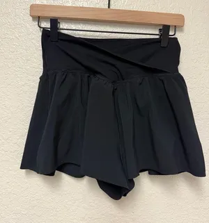 Offline by Aerie High-Waist Black Active Shorts Size Small thumbnail 1