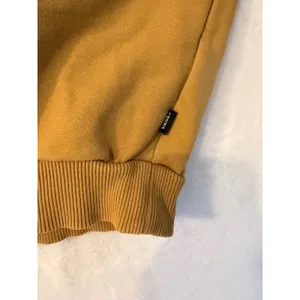 Vans Off The Wall Sweatshirt Womens Medium Mustard Yellow Embroidered Pullover thumbnail 6