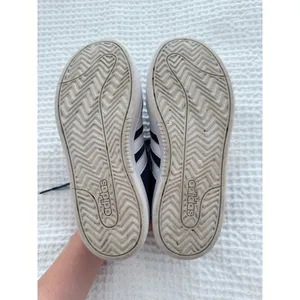 Adidas Grand Court Alpha 00s Suede Platform Sneakers Navy White Women’s 6 thumbnail 4