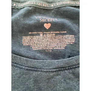Vintage Victorias Secret Forever In Love Always An Angel Graphic Tee Navy Large thumbnail 4