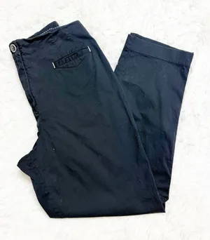 Maeve Anthropologie Slim Ankle Chino Pants Very Dark Navy Size 8 thumbnail 1
