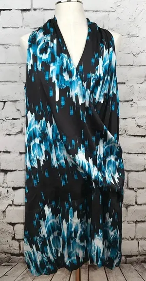 Derek Lam for Design Nation‎ Abstract Wrap Dress thumbnail 1