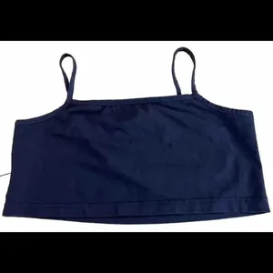 Top Boy London Black‎ Cami Crop Logo Y2K 00s Boho Hippie Top thumbnail 6