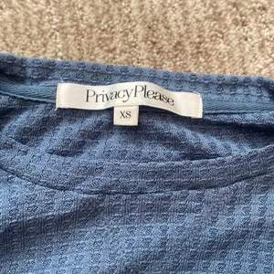 Privacy Please Blue Long Sleeve Women's Top thumbnail 3
