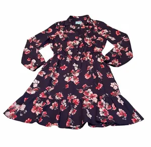 SKIES ARE BLUE long sleeve floral dress thumbnail 1