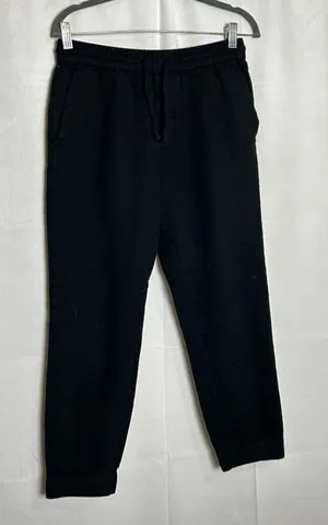 COS Black Pull On Elastic Drawstring Waist‎ Casual Pants Size Small thumbnail 1