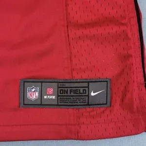Nike Atlanta Falcons Tubbs #0‎ Womens Red NFL Football Jersey thumbnail 3