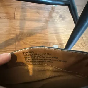 BP black leather booties size 8 thumbnail 8