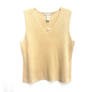Like New XL Short Sleeve V Neck Tank Top Sleeveless Women’s Formal thumbnail 1