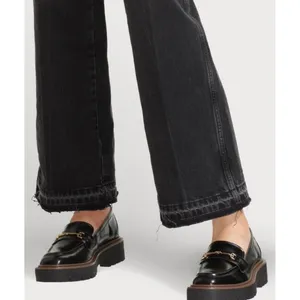Sam Edelman sz 9 Women Laurs Leather Chunky Slip On Loafers Academia Retro Work thumbnail 2