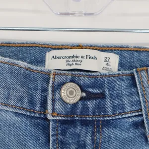 Abercrombie & Fitch Women's The Skinny High Rise Medium Wash Jean Size 4 Regular thumbnail 4