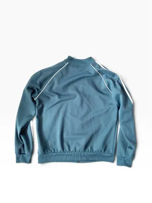 Adidas Originals Superstar Classic Track Jacket 90s Y2K - Large - Dark Steel thumbnail 2