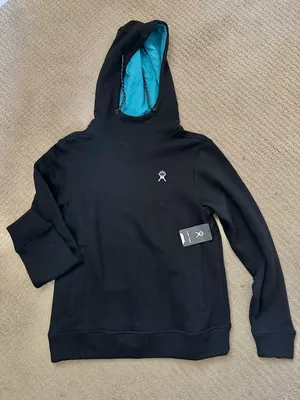 Hydro Flask Fleece Hoodie Black thumbnail 1