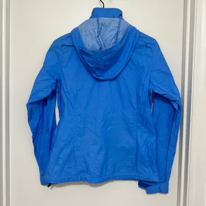 Columbia‎ | Women's Blue Full Zip Mesh Lined Hooded Windbreaker Jacket, Size M thumbnail 2