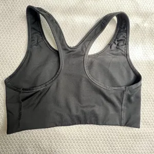 Nike‎ Dri Fit Black Sports Bra Size Small No Padding Racerback thumbnail 2