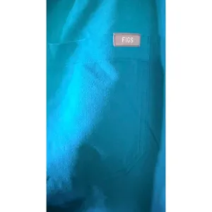FIGS Technical Collection Scrub Pants Large Teal Blue Cargo Stretch Medical thumbnail 5