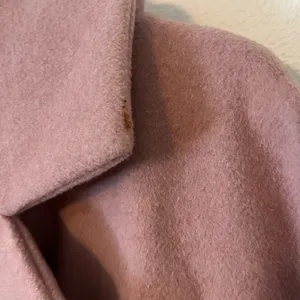 Astr the Label Dusty Pink Double-Breasted Wool Blend Pea Coat Size Small‎ thumbnail 5