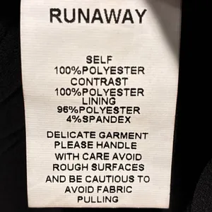 Runaway The Label Cecilia Strapless Maxi Dress Black Cream Size Small 4 NWT New thumbnail 11