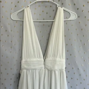 Lulu's Elegant White Maxi Dress thumbnail 3