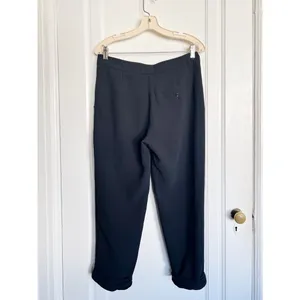 Wilfred • Aritzia Allant Pant black cropped slouchy dress trouser thumbnail 12