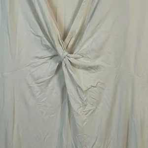Fresh Produce Twist Front Dress XXL Vanilla Off-White 3/4 Sleeve Midi‎ Made USA thumbnail 5