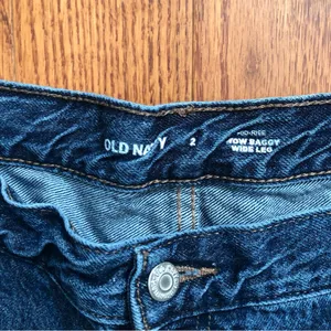 Old Navy Mid-Rise Wow Baggy Wide-Leg Dark Blue Wash Jeans Women’s Plus Size 20 thumbnail 6