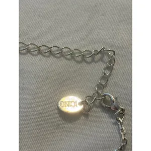 Icing Rhinestone Silver Tone Chain Necklace Elegant Fashion Jewelry‎ thumbnail 4