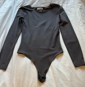 Aritzia Grey Bodysuit thumbnail 1