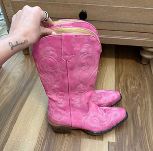 Women’s Roper Pink Cowboy Boots 8.5 thumbnail 1