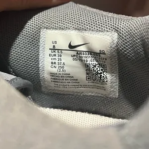 Nike Air Force 1  Grey Suede Platform thumbnail 5