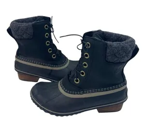 Sorel Women’s Boots Size 6 Black Waterproof Snow Ski Outdoor Laces Winter Lined thumbnail 9