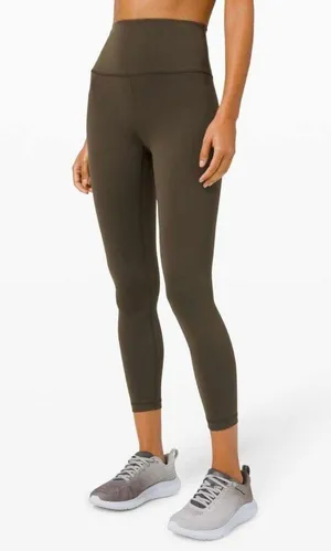 Wunder Train High-Rise Tight/Leggings 25" Size 16 NWT Dark Olive thumbnail 3
