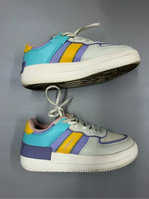 Lumberjack Freya Lila Mint Low Top Sneaker Shoe Womens Size 5 thumbnail 3