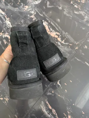 Ugg Classic Mini II Black Boots Size 6 thumbnail 6