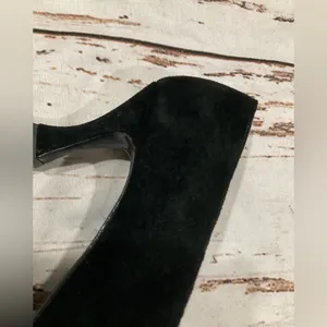 Vintage Ellemenno Leather Sherry Black Pumps‎ thumbnail 9