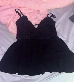 Blush Black Top  thumbnail 1
