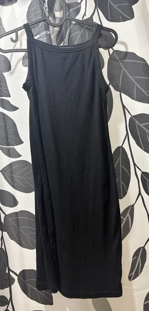 UGG Black Sleeveless Midi Tank Dress thumbnail 1