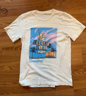 Lumineers concert tee White Size M thumbnail 1