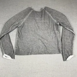Wildfox T-Shirt Womens M Gray Crew Neck Long Sleeve Fleece I'm Terrific Hearts thumbnail 7