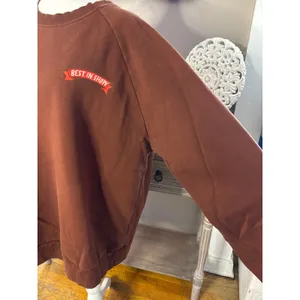 Target Cuddle Collab “Best In Show” Graphic Sweatshirt XXL Brown Pullover Cozy thumbnail 4