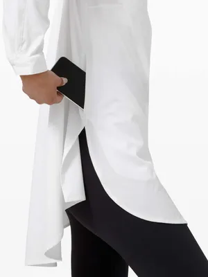 Lululemon Ivory Lululemon In the Moment Tunic Shirt Size 10‎ thumbnail 16