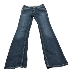 Ariat Arrow Fit Mid Rise Shayla Boot Cut Jean size 28R thumbnail 2