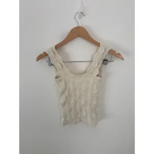 Free People Love Letter Cami‎ Size XS/S Cream thumbnail 2