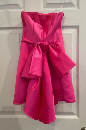 Lulus Pink Bow Dress thumbnail 1