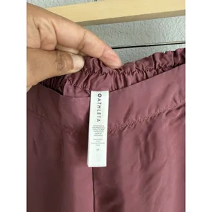 Athleta Calm Cool Pant Women's M Rose Pink Wide Leg Breathable Lightweight Silky thumbnail 8