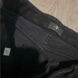7 For All Mankind Black Skinny Jeans thumbnail 2