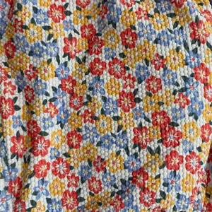 Hollister Smocked Floral Bikini Top | Ruffle Tie-Strap Swim | Size L thumbnail 6