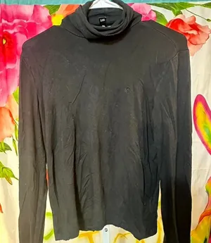 003. Ralph Lauren black turtleneck long sleeve top Size XS thumbnail 1
