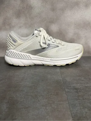 Brooks Adrenaline GTS 22 Women’s Oyster Grey/White Sneakers 1203531B134 Sz 7.5B thumbnail 10